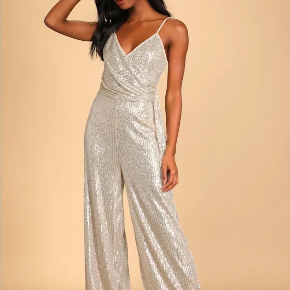 Sequin Jumpsuit